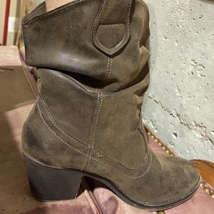 Distressed Ankle Booties